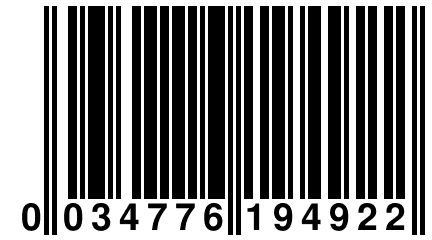 0 034776 194922