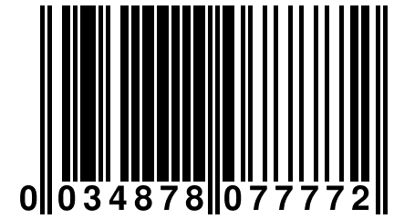 0 034878 077772