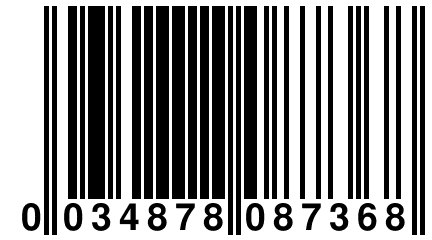 0 034878 087368