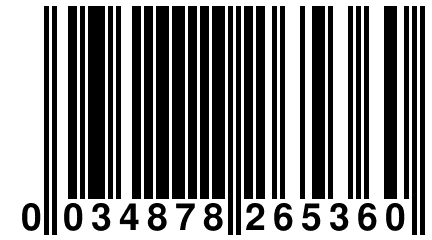 0 034878 265360