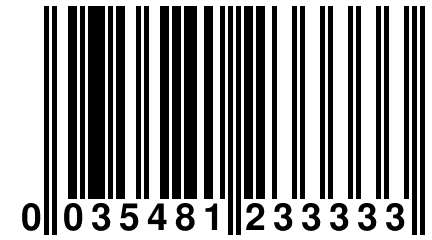 0 035481 233333