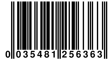 0 035481 256363