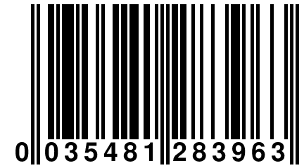 0 035481 283963