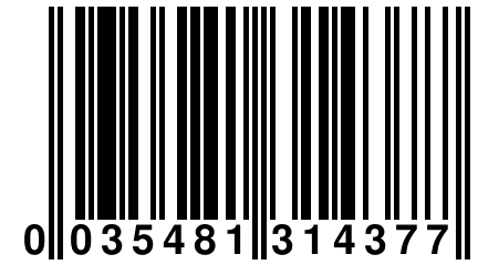 0 035481 314377