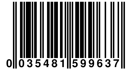 0 035481 599637