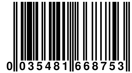 0 035481 668753