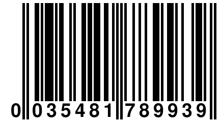 0 035481 789939