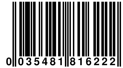 0 035481 816222