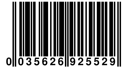 0 035626 925529