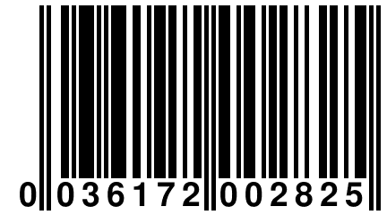 0 036172 002825