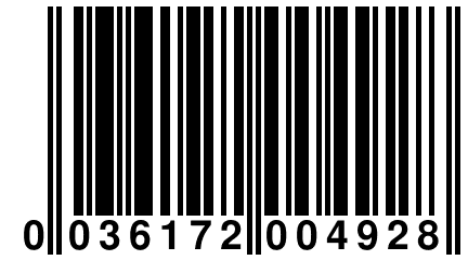 0 036172 004928