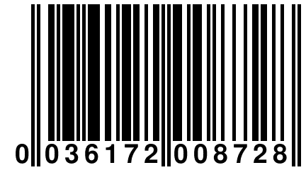 0 036172 008728