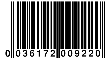 0 036172 009220