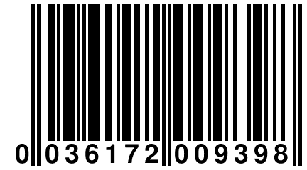 0 036172 009398