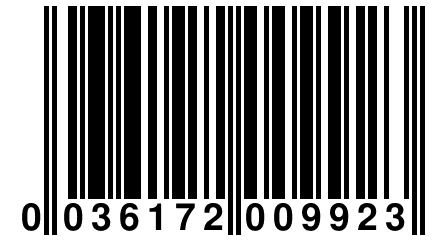 0 036172 009923