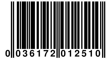 0 036172 012510