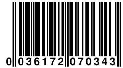 0 036172 070343