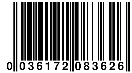 0 036172 083626