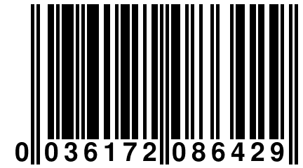 0 036172 086429