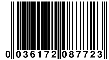 0 036172 087723