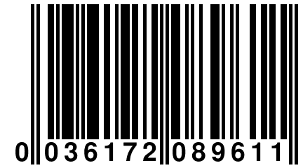 0 036172 089611