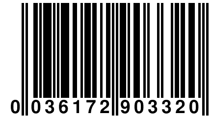 0 036172 903320