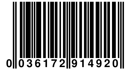 0 036172 914920