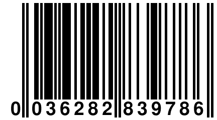 0 036282 839786