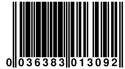 0 036383 013092