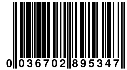 0 036702 895347