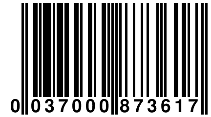 0 037000 873617