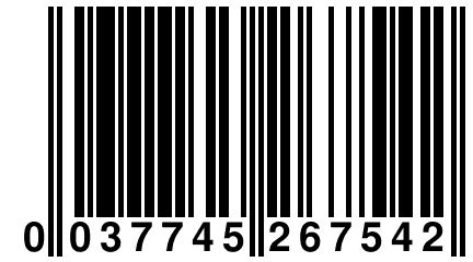 0 037745 267542