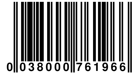 0 038000 761966