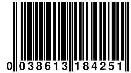 0 038613 184251