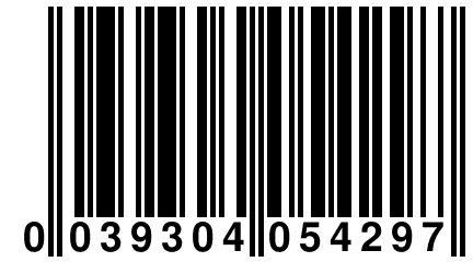 0 039304 054297