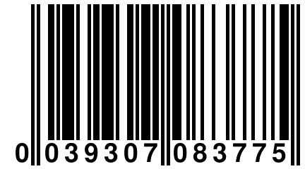 0 039307 083775