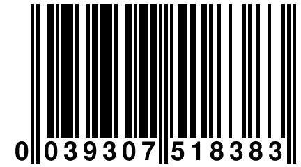 0 039307 518383