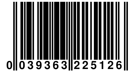 0 039363 225126