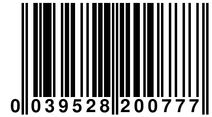 0 039528 200777