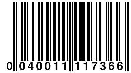 0 040011 117366