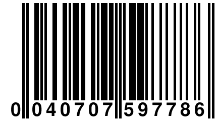 0 040707 597786