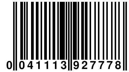 0 041113 927778