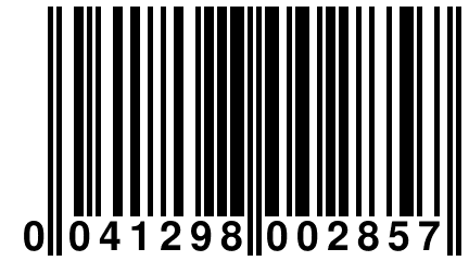 0 041298 002857