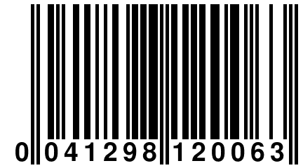 0 041298 120063