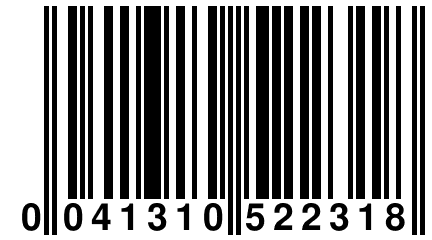 0 041310 522318