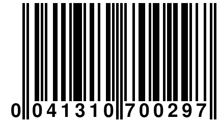 0 041310 700297