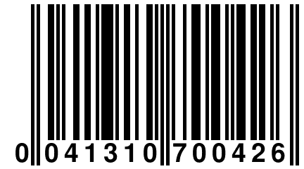 0 041310 700426