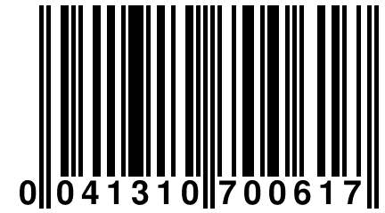 0 041310 700617