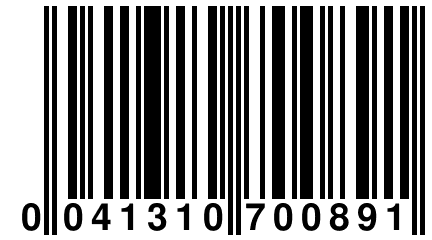 0 041310 700891