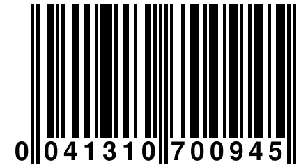 0 041310 700945